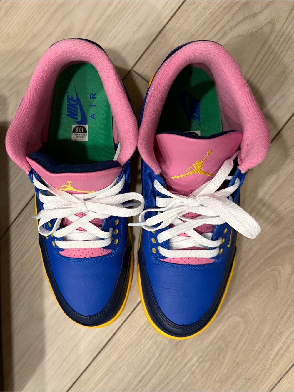 Air Jordan 3 Retro OG Brazil SP🔥🔥🔥+ Brand New Brasil Jordan T Shirt - Picture 5 of 16